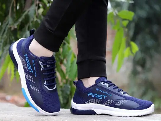 Ultra-Light Workout Companion! aadi Navy Blue Mesh Running Shoes [@ Just ₹171 | 91% OFF]