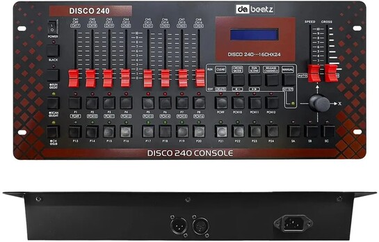 Da.Beatz. 240 channel dj light mixer,dmx 512 controller, dj mixer for ...