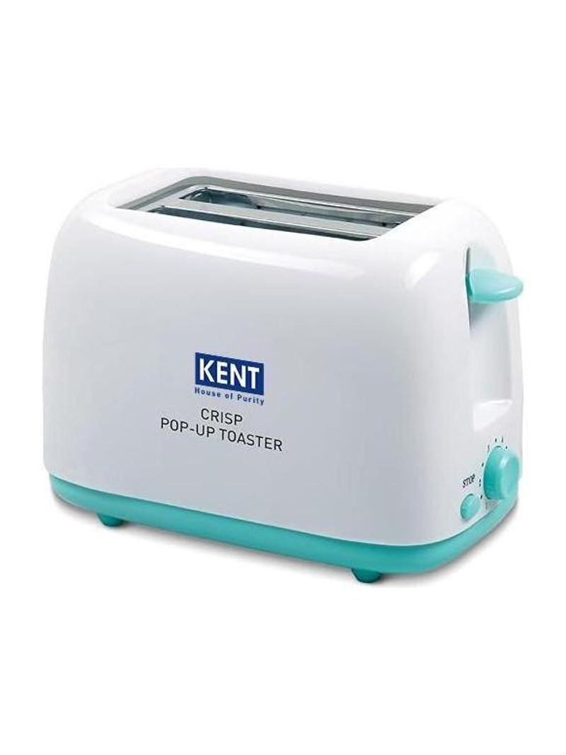 KENT 116105 750 W Pop Up Toaster (White)