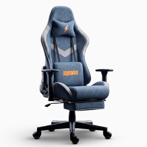 DROGO Ergo Plus Ergonomic Gaming Chair with Footrest [₹6000 Coupon]