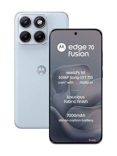 MOTOROLA Edge 70 Fusion Snapdragon (Pantone COUNTRY AIR, 128 GB) (8 GB RAM)