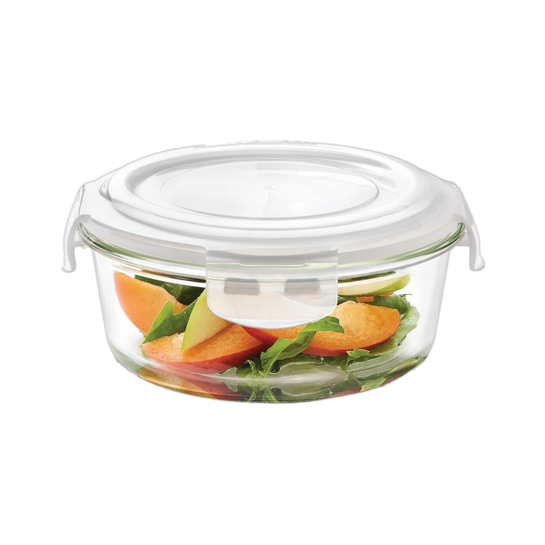 BOROSIL Glass Grocery Container  - 400 ml (Clear)