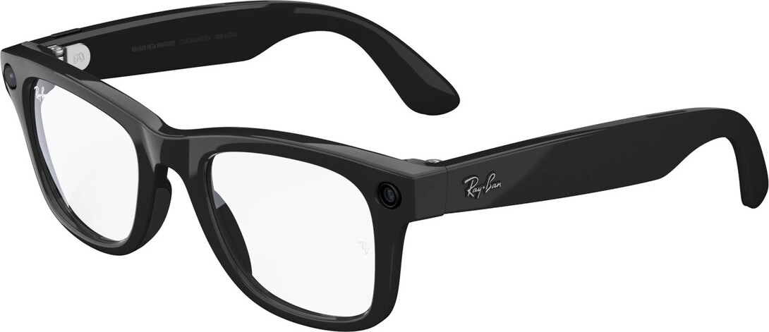 Ray-Ban | Meta Wayfarer (Gen 1) with Meta AI, photo and video cap...more