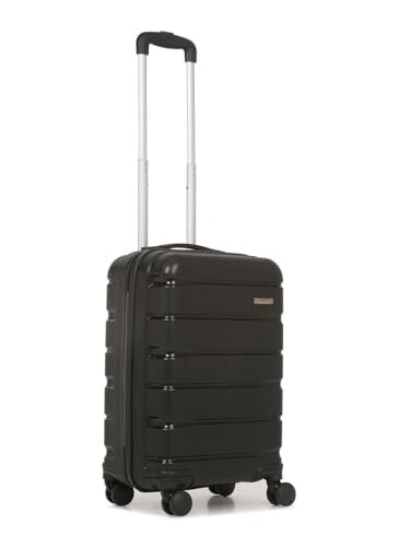 Teakwood Leathers Unisex Trolley Bag, Hard Cabin Trolley Small, 55 CM ...