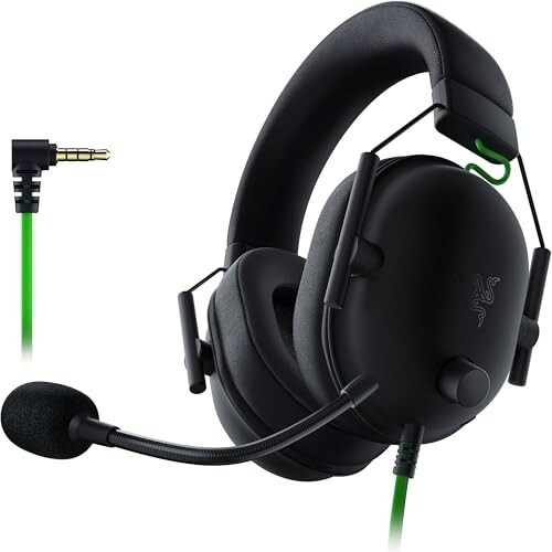 Razer BlackShark V2 X Smartchoice Wired Gaming Headset with Mic, 7.1 ...