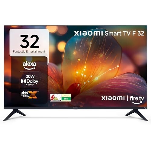 Xiaomi 80 cm (32 inch) Smartchoice F Series HD Ready Smart LED Fire TV L32MB-FIN