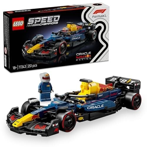 LEGO Speed Champions Oracle Red Bull Racing RB20 F1 Race Car Vehicle Set 77243 Building Blocks for 18+ Gift