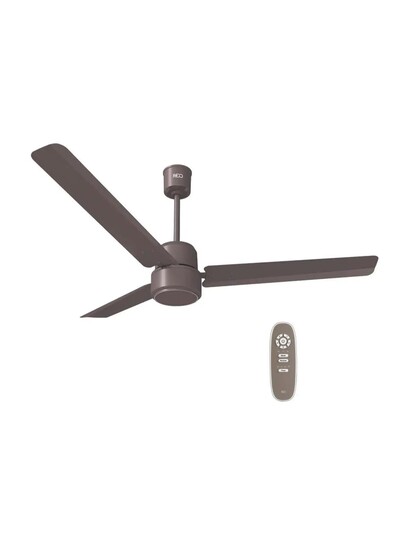 Reo by Havells Unnovate|Remote Controlled|Reverse Rotation Mode, BLDC Motor 1200 mm Ceiling Fan (5 Star | Cocoa Brown | Pack of 1)