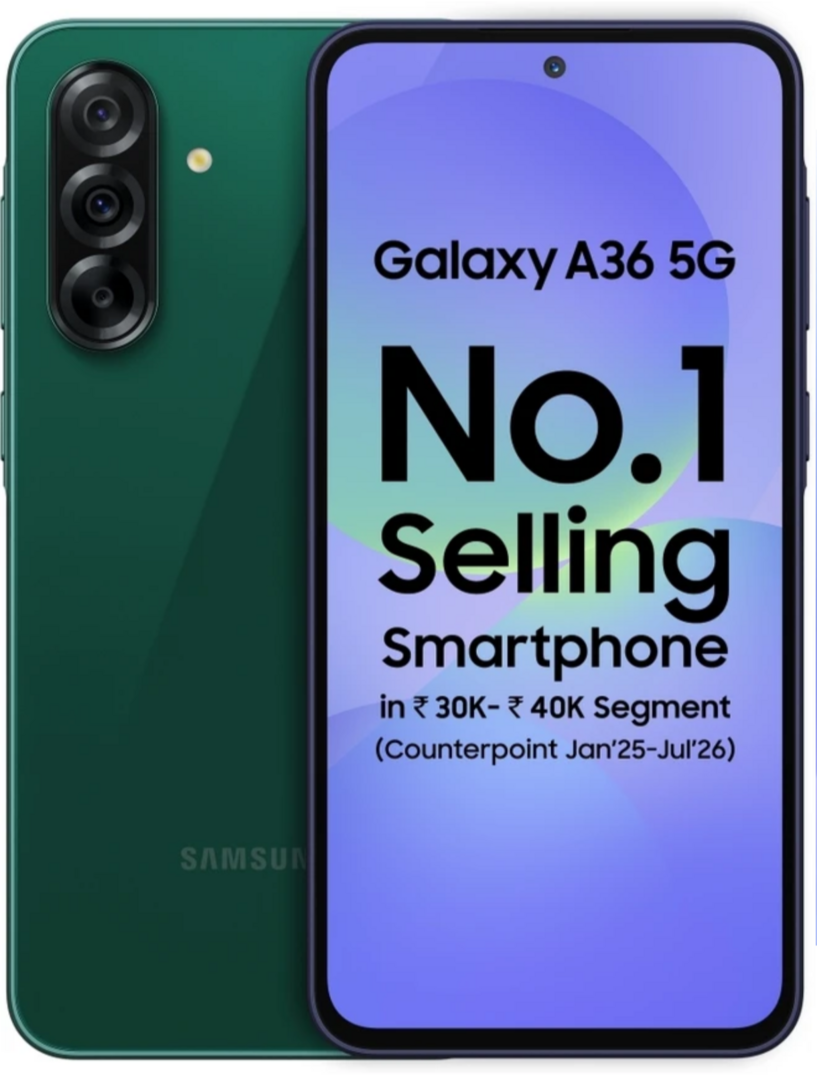 Samsung Galaxy A36 5G (Dark Green, 128 GB) (8 GB RAM