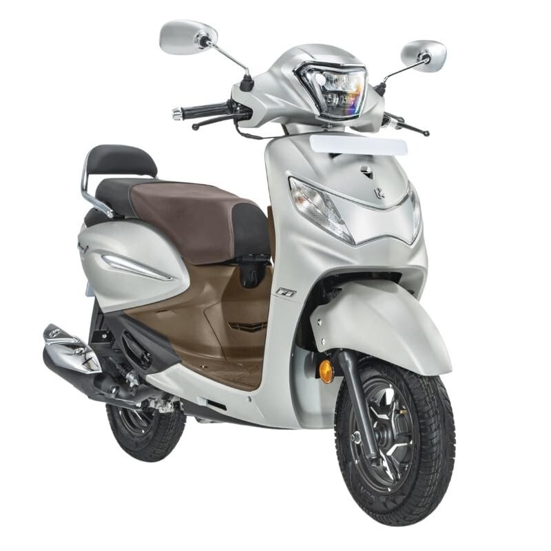 Hero MotoCorp Pleasure+ XTEC 110 ZX Disc Brake OBD2B MATTE VERNIER GREY Booking for Ex-Showroom Price