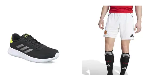 Adidas Fashion merchandise Min 60 % off & 10 % coupon discount