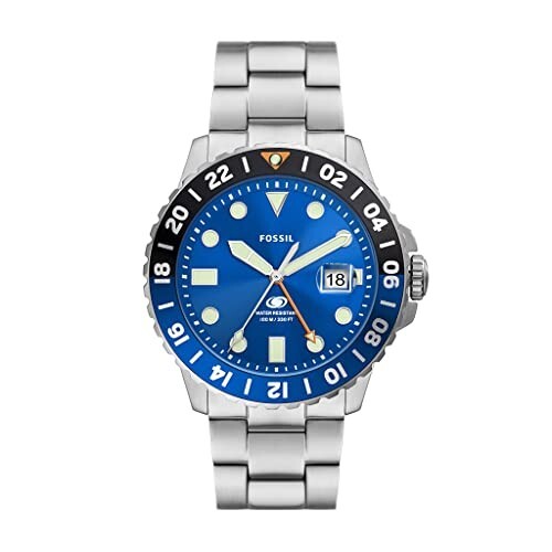 Fossil Blue Analog Dial Men's Watch-FS5991