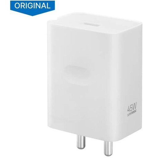 realme 45 W SuperVOOC 5 A Wall Charger for Mobile (White)