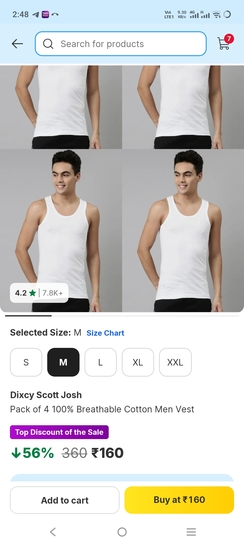 Dixcy scott josh m size