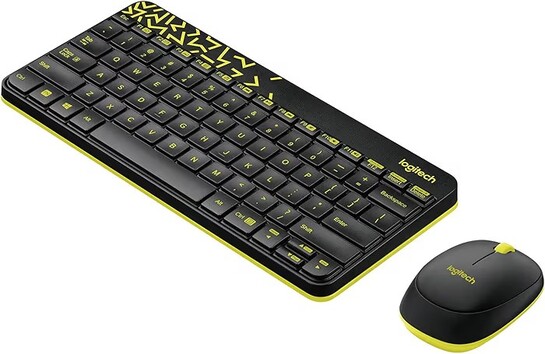 Logitech MK240 Nano Wireless USB Keyboard and Mouse Set