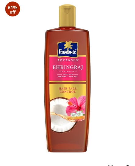 Parachute Advansed Bhringraj & Hibiscus-enriched Coconut Hair Oil