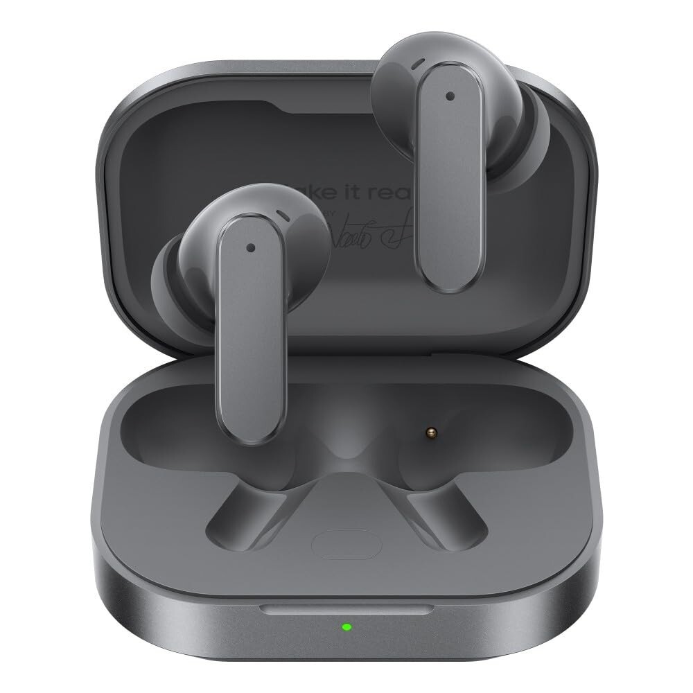 Realme Buds Air 8,11mm+6mm Dual Dynamic Bass Drivers, 58Hrs Playtime, 55dB ANC (3% coupon+ card discount)