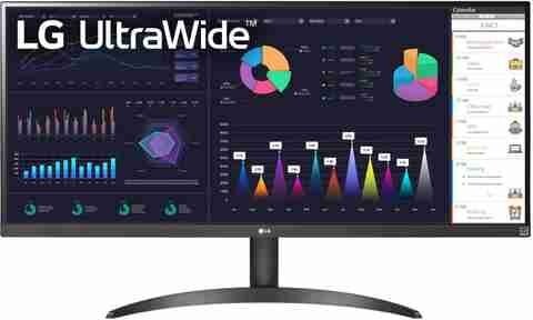 LG ULTRAWIDE 86.36 cm (34 inch) Full HD LED Backlit IPS Panel with VESA DisplayHDR 400, sRGB 99% Color Gamut, HDMI, DisplayPort, 3-Side Virtually Borderless Monitor