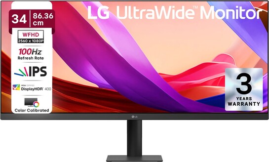 LG UltraWide 87.0 cm (34 inches) WFHD LED Backlit IPS Panel 34-in...more