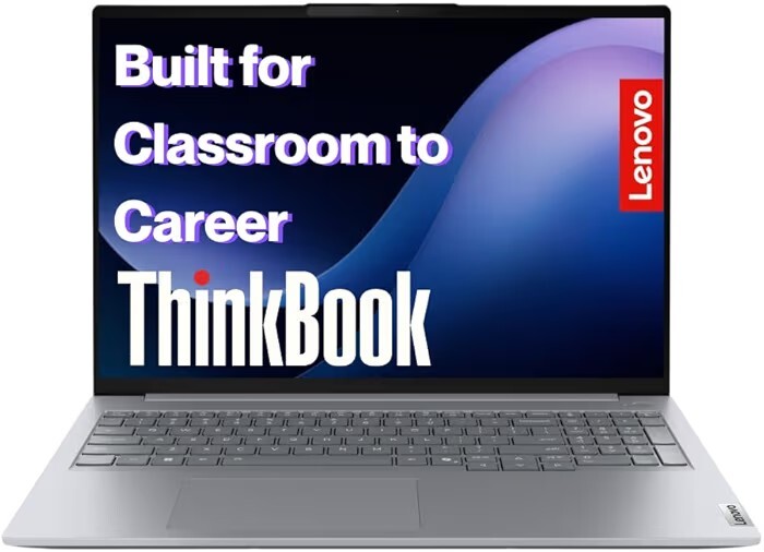Lenovo ThinkBook 16, Intel Core Ultra 9 185H, 16GB RAM, 512GB SSD, WUXGA IPS 16” (40.64cm) AI Powered Laptop