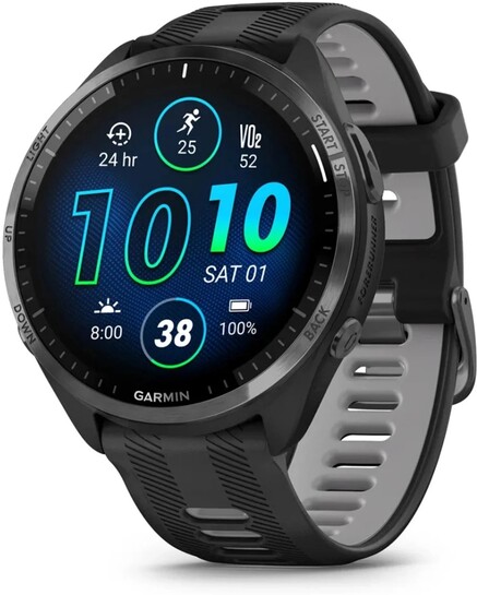GARMIN Forerunner 965 Music Black/Grey with Built-in GPS Running ...more