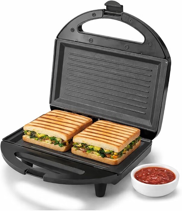 Lifelong LLSM120G Sandwich Griller, Classic Pro 750 W Sandwich Maker