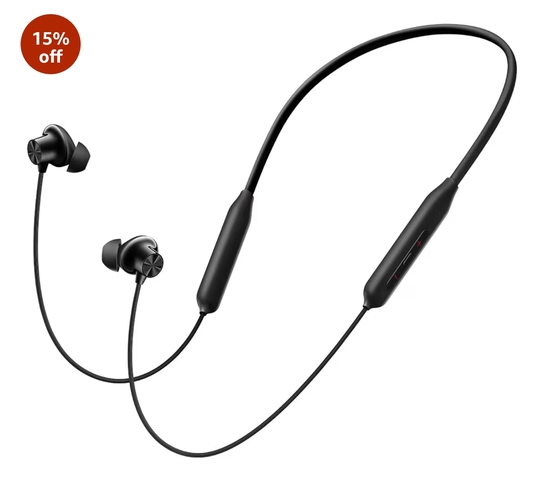 OnePlus Bullets Wireless Z3 Neckband Earbuds for ₹1,282