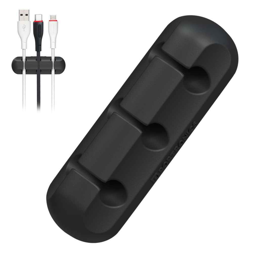 Lowest price- Portronics Griplet 3 Multipurpose Silicone Cable Organizer