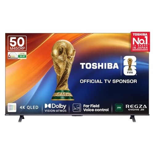 Toshiba 126 cm (50 Inches) 4K Ultra HD Smart QLED TV