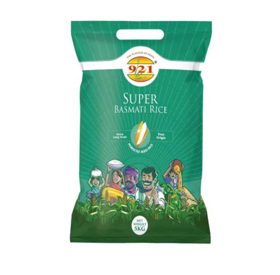 Zepto - 921 Extra Long Grain Super Basmati Rice 5kg 