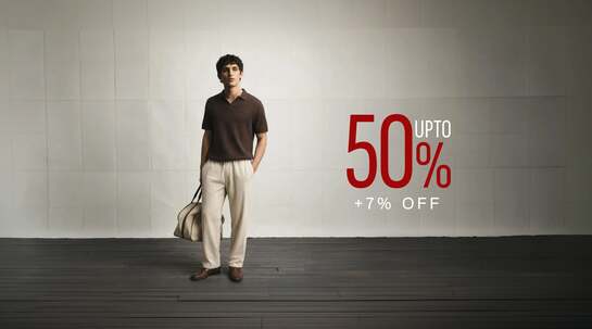 Rare Rabbit  Upto 50% Off + Extra 7% Discount