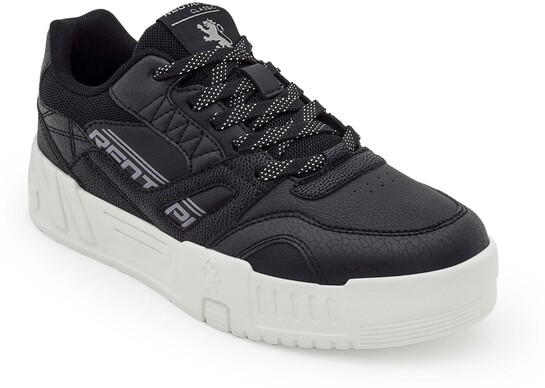 RED TAPE Lifestyle Sneaker Shoes for Men | Elegantly Rounded Front, Soothing Insole Sneakers For Men (Black, White , 10)