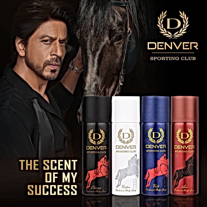 Denver Pack of 4 Deos at Just ₹259