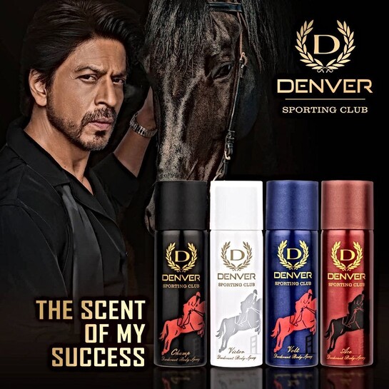 Denver Pack of 4 Deos at Just ₹259