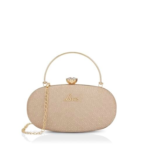 Lavie Women's Jazz Ovel Handle Framed Clutch | Ladies Purse Handbag | Gift for Women