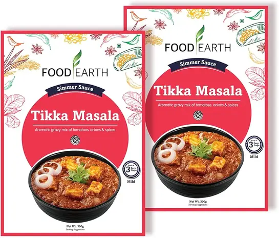 Food Earth Tikka Masala Simmer Sauce