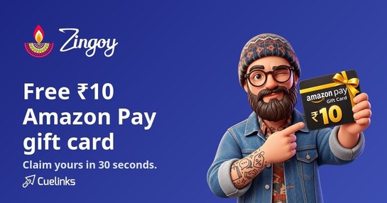 Light a diya. Get a free ₹10 gift card + Amazon Voucher worth Up to Rs.27000