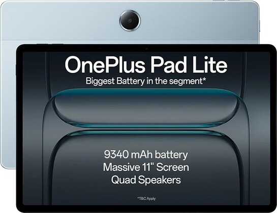 OnePlus,Pad Lite, 11-inch (27.94 CM), LCD, 6GB RAM, 128GB ROM