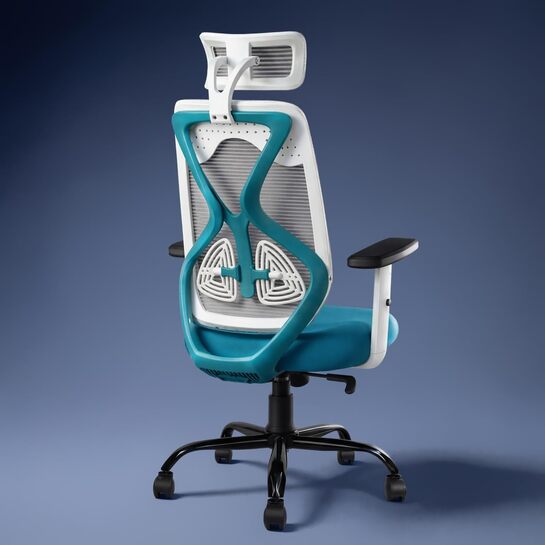 CELLBELL C190 Berlin Office Chair, High Back Mesh Ergonomic Home Office Desk Chair