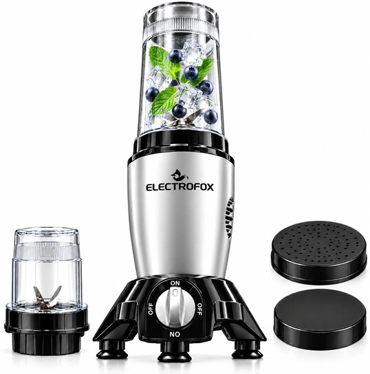 Electrofox Nutri Force Powerful 750 W Juicer Mixer Grinder (Nutri...more