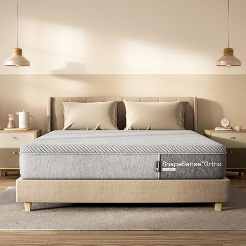 Wakefit ShapeSense Orthopedic Classic Memory Foam Mattress | Queen Size (78x60x8 Inches, Medium Firm)