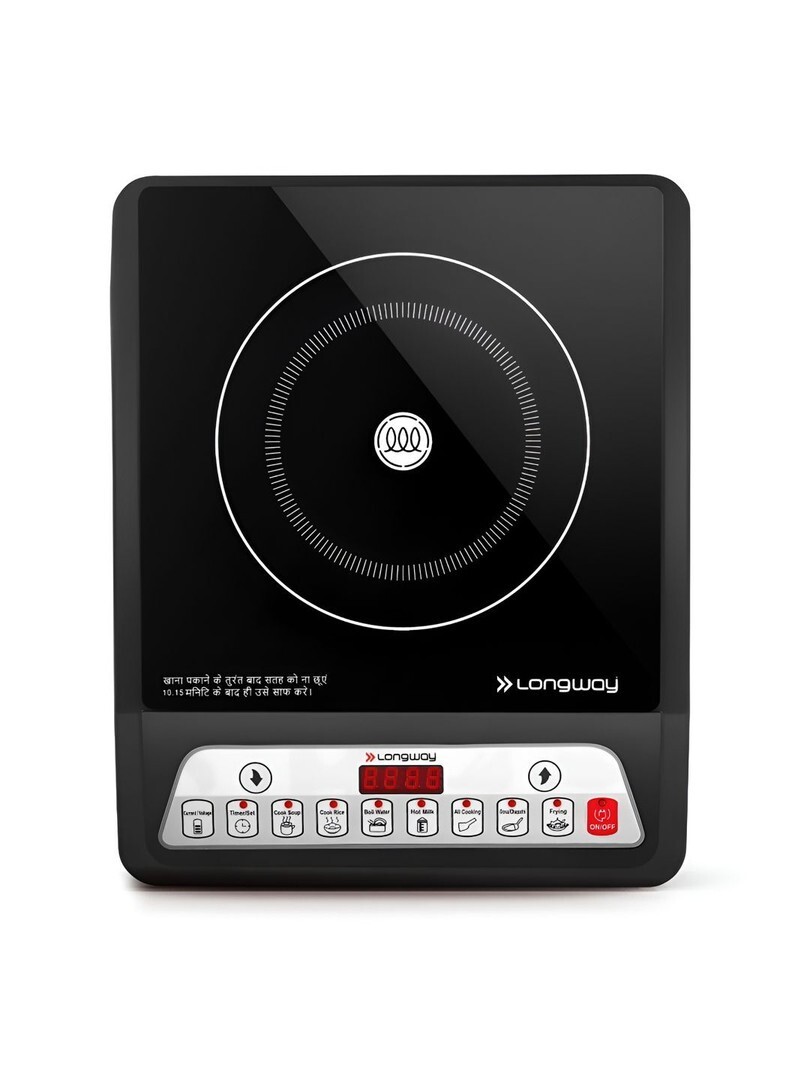 Buy Longway Elite Plus IC Black 2000 Watt Induction Cooktop With Auto ...