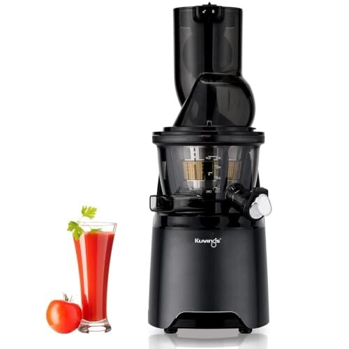Kuvings EVO810 Black Professional Cold Press Whole Slow Juicer, 