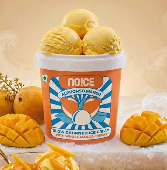 Instamart : NOICE Alphonso Mango Slow Churned Ice Cream 350 ml