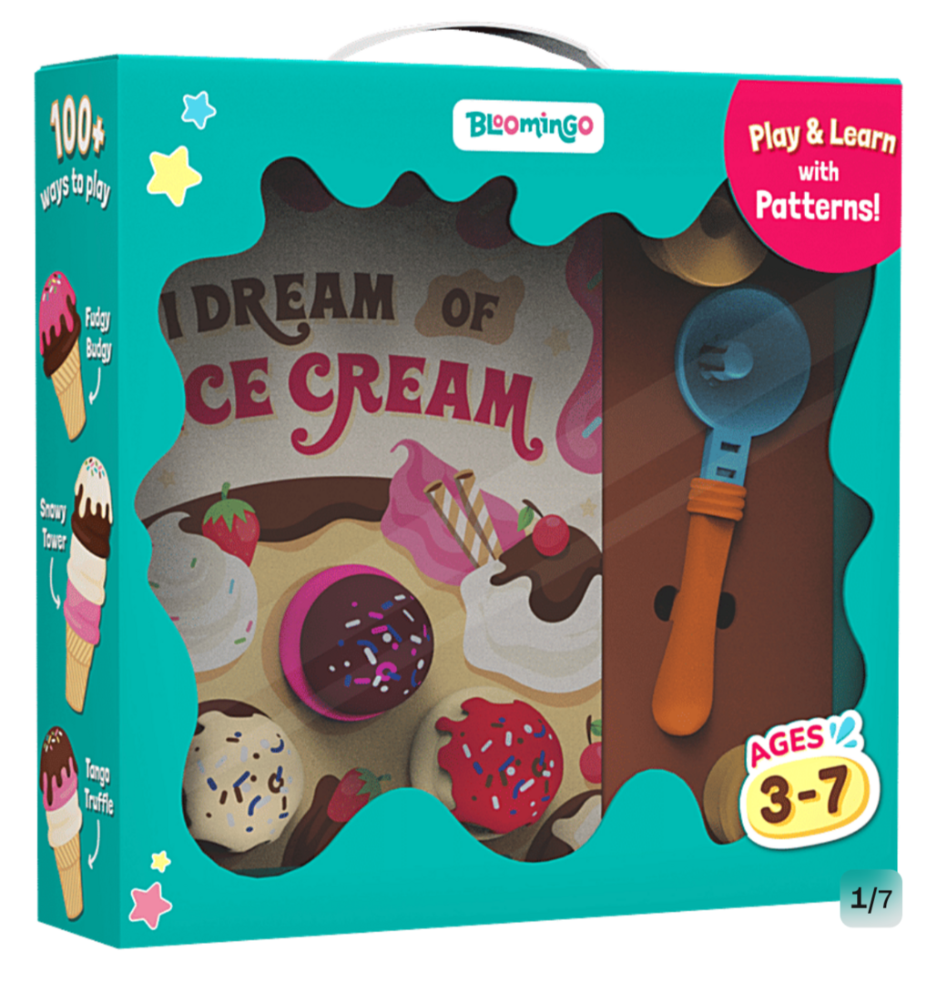 Bigbasket - Bloomingo Pretend Play Kit - I Dream of Ice Cream : Interactive Kitchen Set