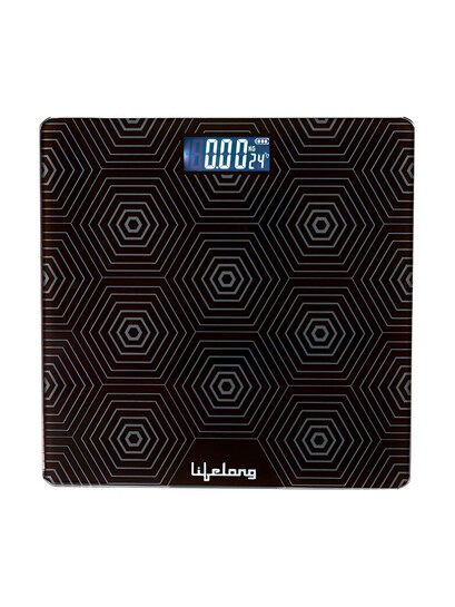 Buy Lifelong Black LLWS18 Digital Glass Weighing Scale - Kitchen Weighing Scale for Unisex 28420490 | Myntra