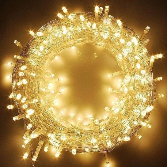 MPROW 11 Meter 40 LED Decorative Golden Still LED String Light