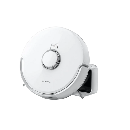 NARWAL Freo X Plus Robotic Vacuum Cleaner & Mop with Tri-Laser Detection (Automated Mop Lifting, White)