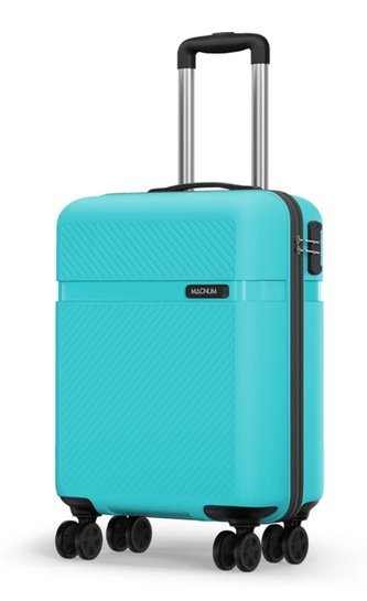 Magnum by Safari Small Cabin Suitcase (55 cm) 8 Wheels - Fury 55 - Teal on Flipkart