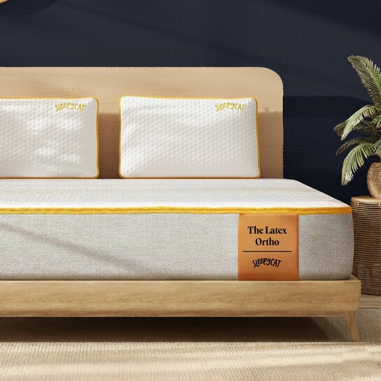 SleepyCat Latex Orthopedic 6 inch King Latex Foam Mattress (L x W: 72 inch x 72 inch)